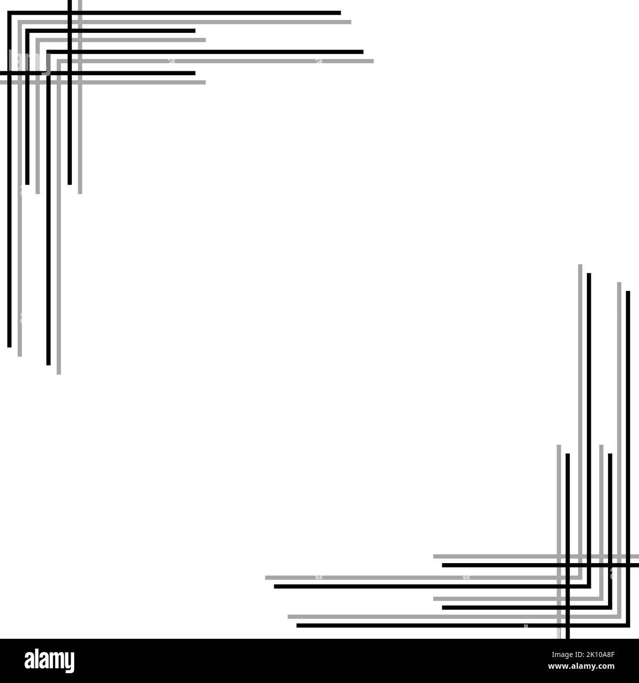 bordures et cadres très simples Banque D'Images