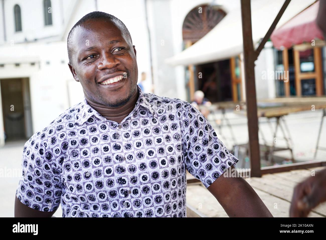 Edward Mukiibi, agriculteur, éducateur et entrepreneur social né en Ouganda, a été nommé président de Slow Food. Turin, Italie - septembre 2022 Banque D'Images