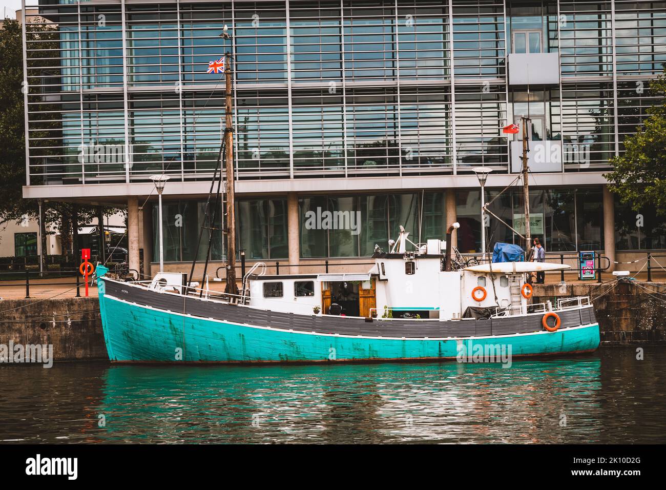 Harbourside à Bristol, Royaume-Uni Banque D'Images