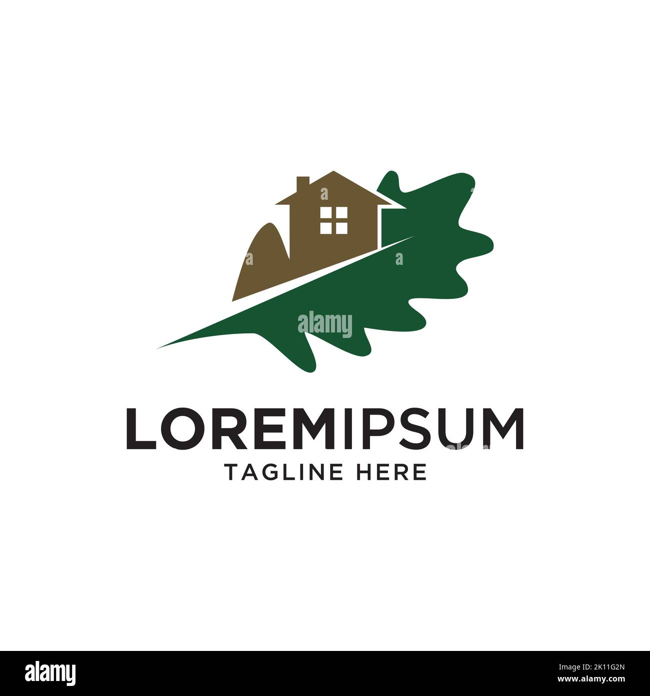 Maison avec modèle de conception de logo de feuille. Icône de concept de maison verte Illustration de Vecteur Maison avec modèle de conception de logo de feuille. Icône de concept de maison verte Illustration de Vecteur