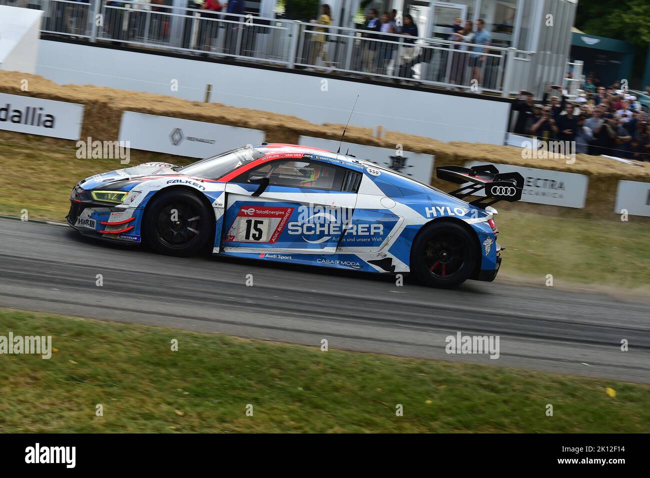 Audi R8 LMS GT3 evo II, Une variété de voitures GT du milieu de l'année 90s jusqu'à aujourd'hui qui ont participé à des événements prestigieux sur les circuits de premier plan du monde tels que Banque D'Images