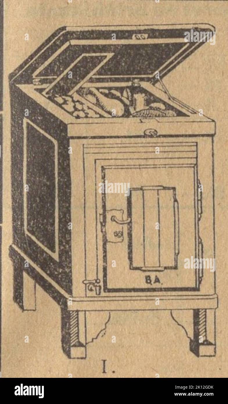 la glaciere antique refrigerator