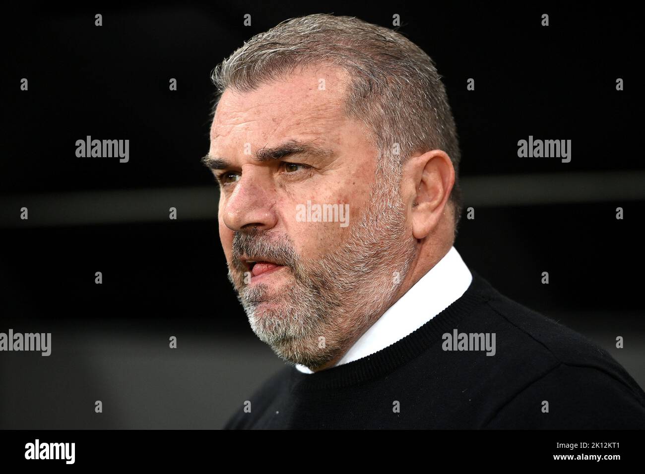 Ange Postecoglou, gérant du Celtic, avant le match F de l'UEFA Champions League au stade municipal de Legia Varsovie, à Varsovie, en Pologne. Date de la photo: Mercredi 14 septembre 2022. Banque D'Images