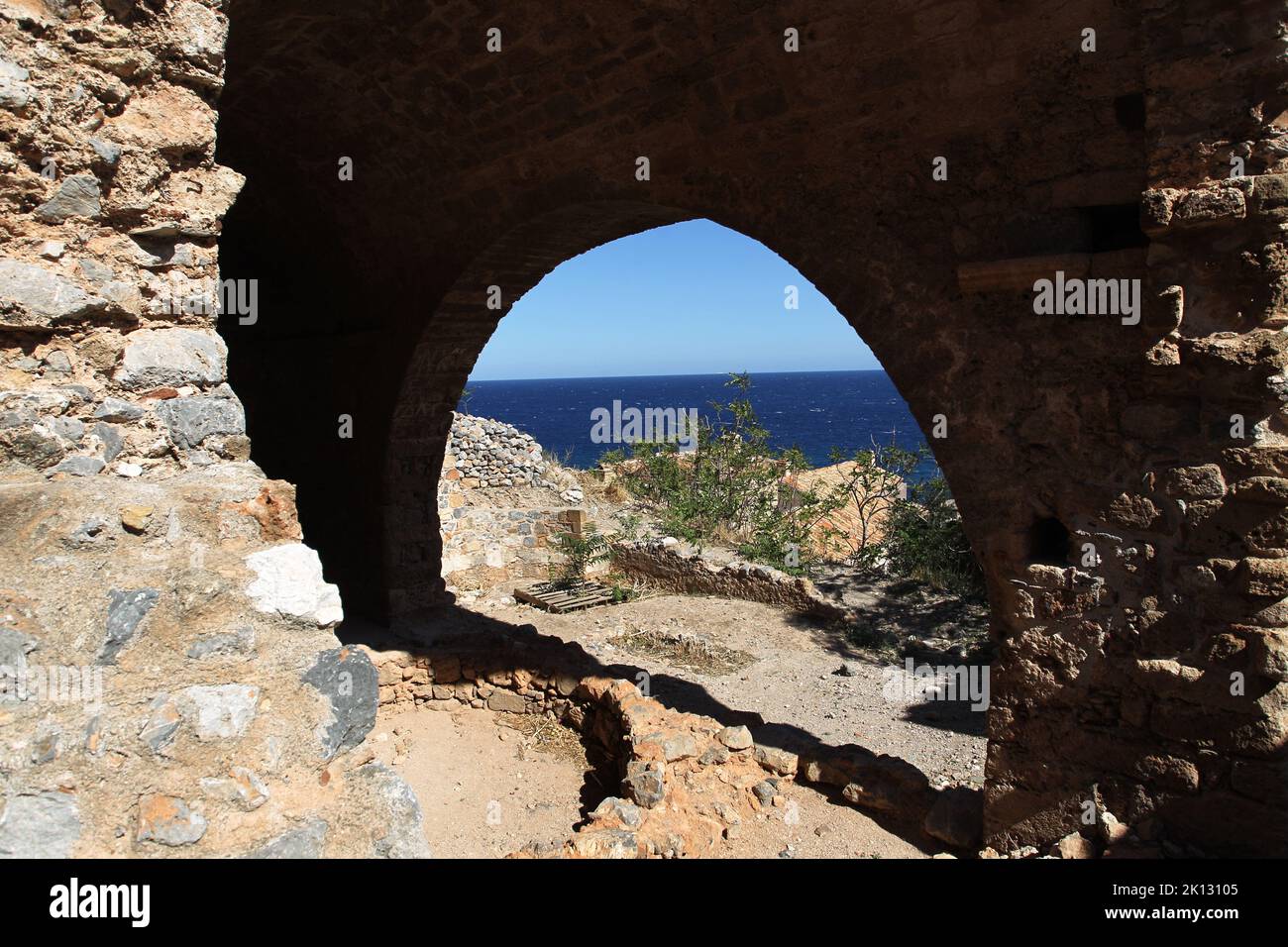 Monemvasia Grèce Banque D'Images
