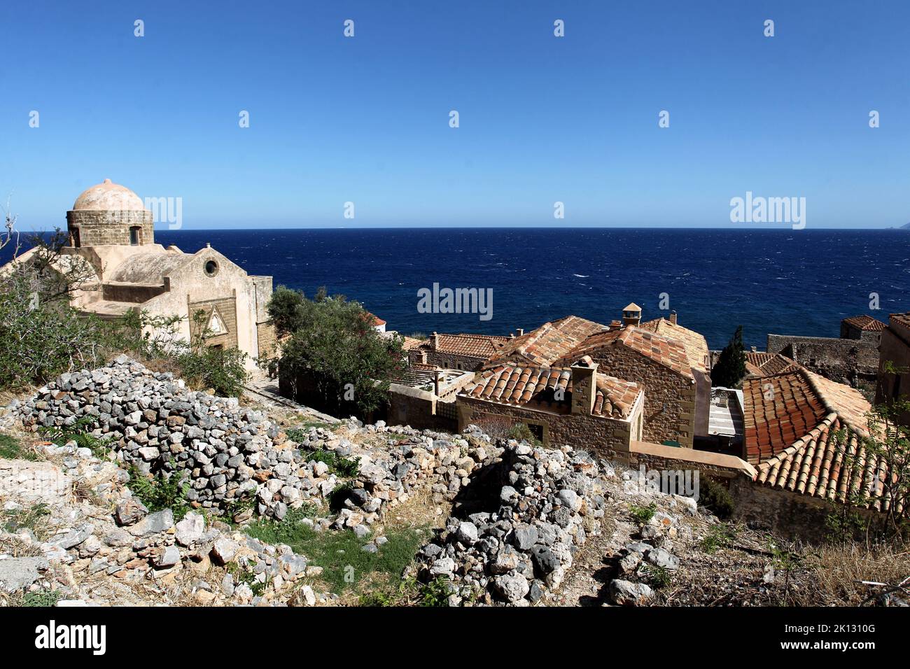 Monemvasia Grèce Banque D'Images