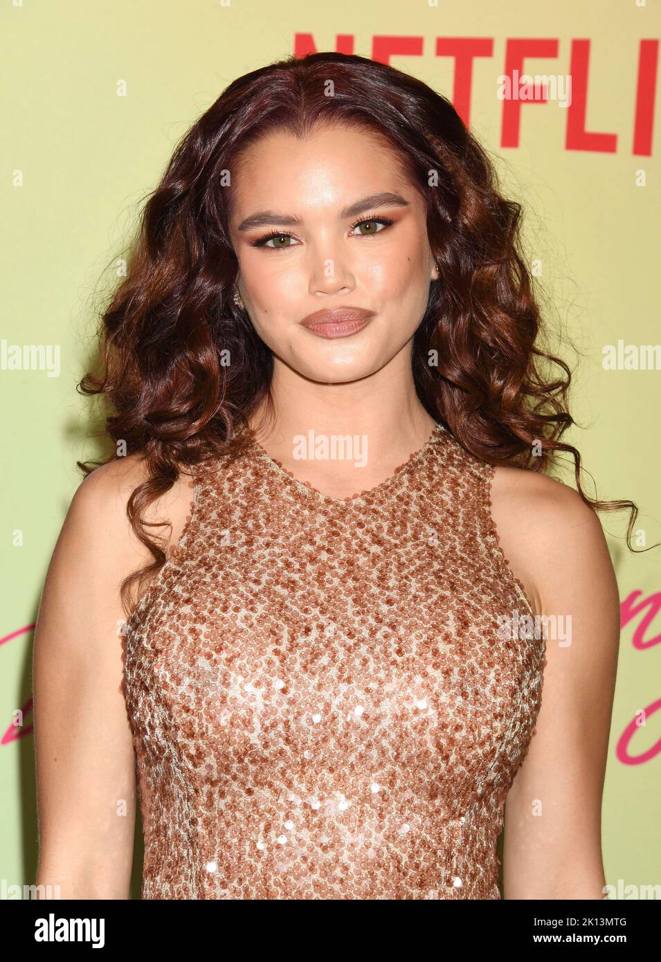 HOLLYWOOD, CA - SEPTEMBRE 14 : Paris Berelc participe à une projection spéciale de 'do Revenge' de Netflix au théâtre TUDUM sur 14 septembre 2022 à Hollywood, Banque D'Images