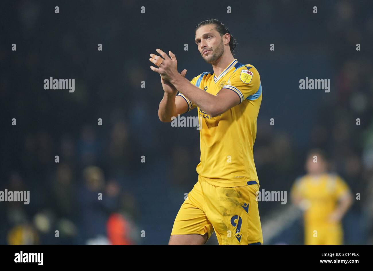 Photo du dossier datée du 11-12-2021 de l'ancien attaquant de l'Angleterre Andy Carroll, qui est retourné à Reading pour un deuxième sort. Date de publication : jeudi 15 septembre 2022. Banque D'Images