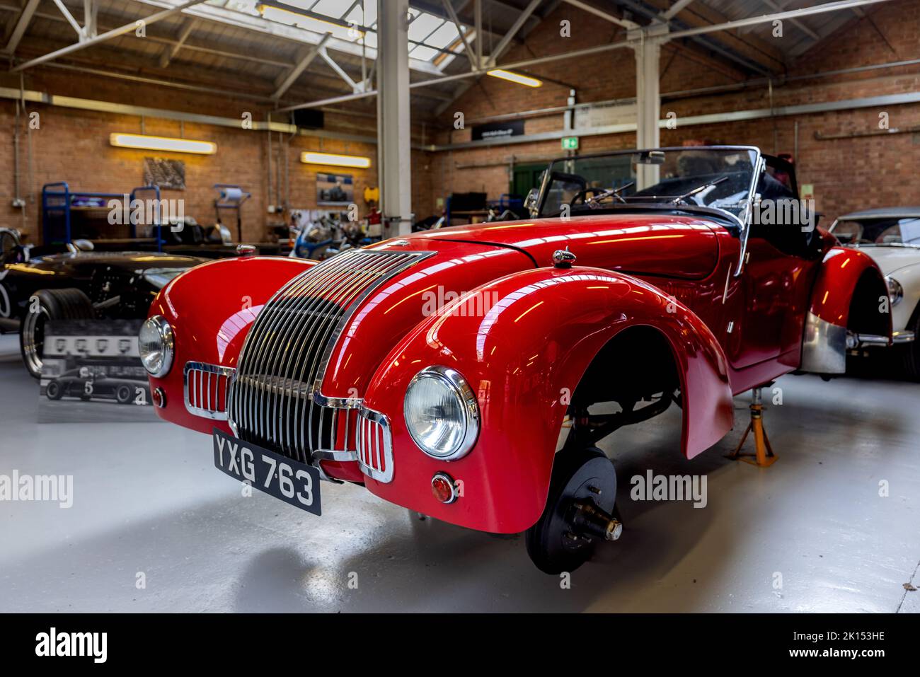 1949 Allard K1 « YXG 763 » au Bicester Heritage Centre Banque D'Images