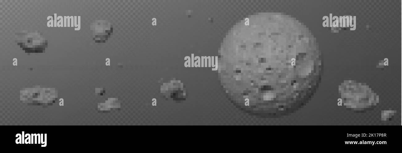 Ceinture d'astéroïdes Banque d'images vectorielles - Alamy