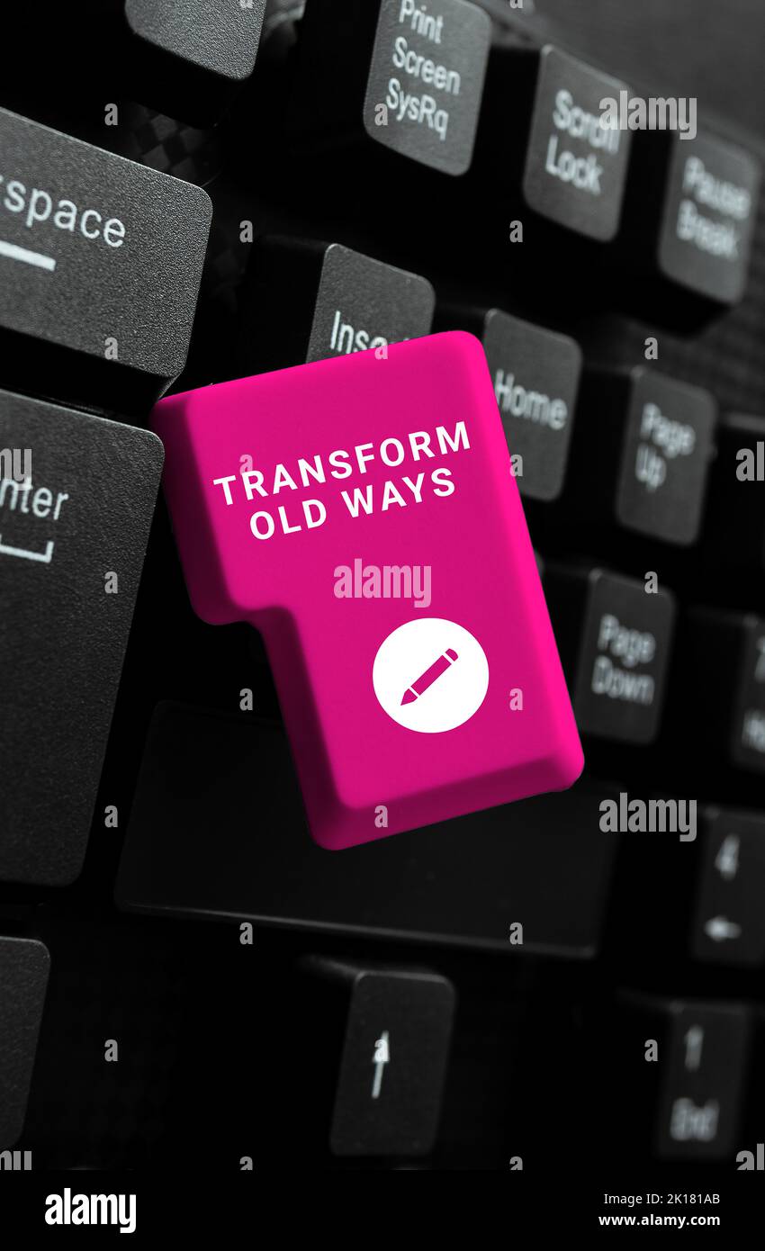 Légende du texte présentant Hope Survivor Fight. L'approche commerciale remplace l'informatique par de nouvelles méthodes remplace la nouvelle solution Banque D'Images