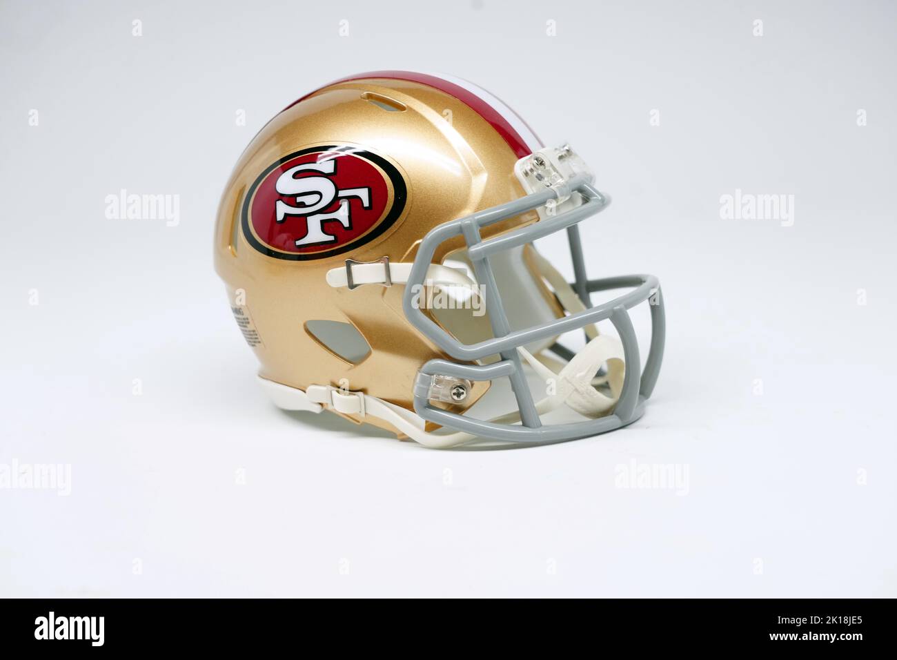 Casque Miniature Signé Frank Gore Des 49ers - Authentifié JSA - Football Américain NFL