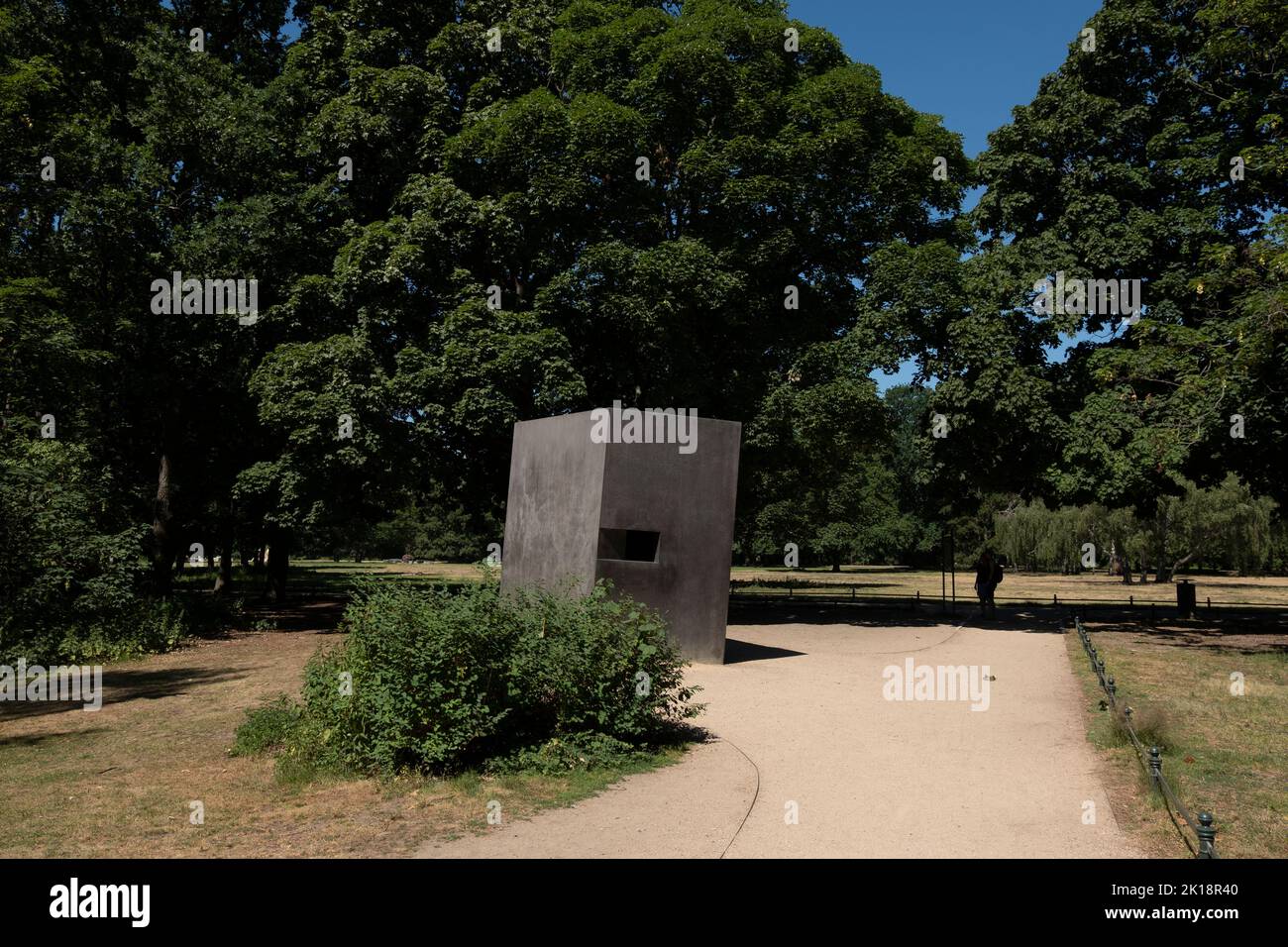 Denkmal für die im Nationalsozialismus verfolgten Homosexuellen (Monument aux homosexuels persécutés sous le socialisme national). 2008. Conçu par artis Banque D'Images