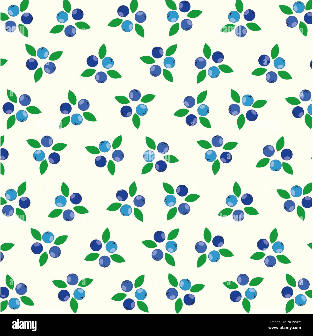 Seamless background from juicy berries. Design for healthy food, textiles, paper, packaging, pastel linen. Vector graphics. Banque D'Images