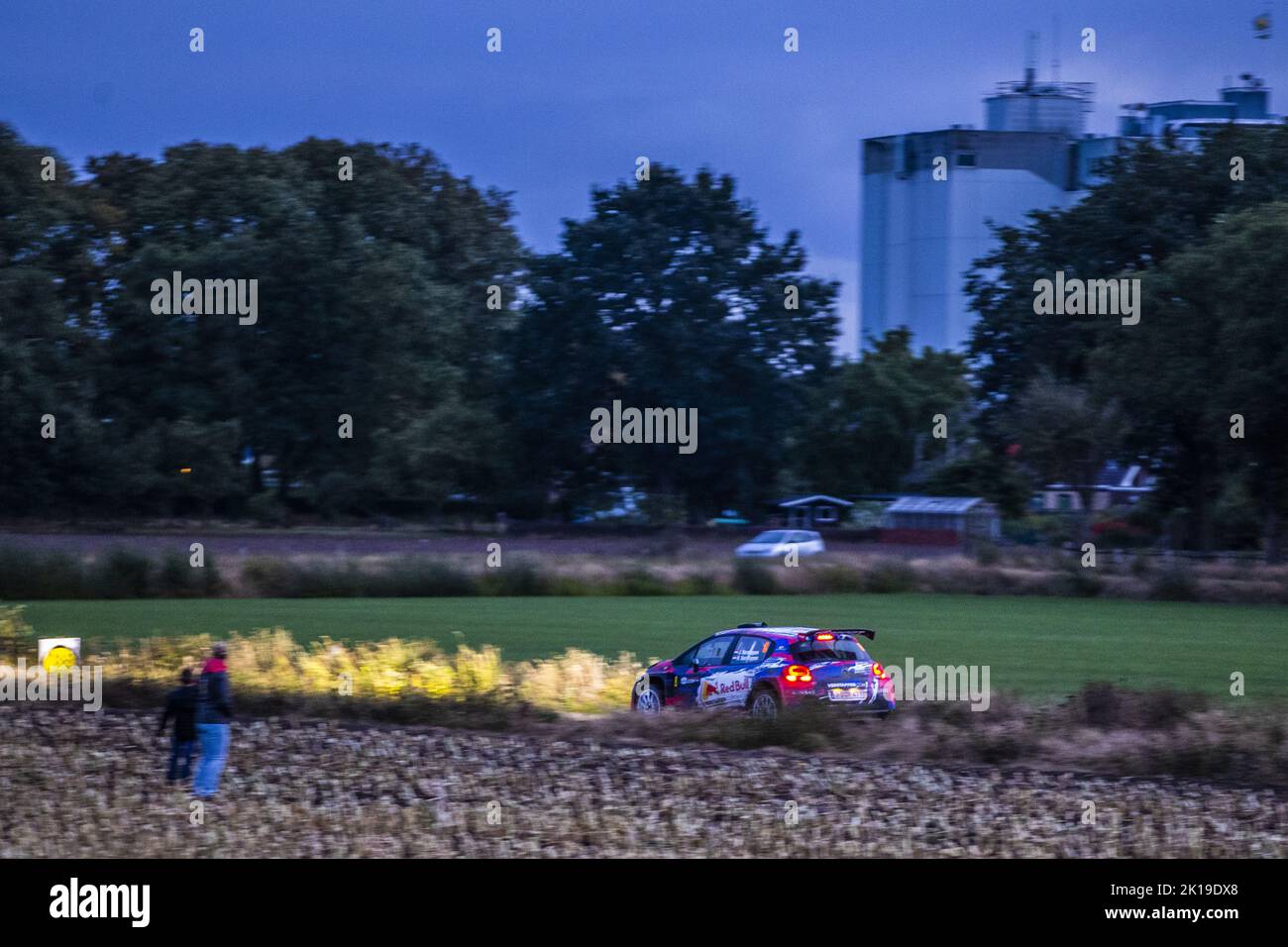 HELLENDOORN - Jos Verstappen, ancien pilote de Formule 1 et père du champion du monde de Formule 1 en titre Max, lors du rallye Eurol Hellendoorn. C'est la 40th fois que le rallye a eu lieu. ANP VINCENT JANNINK crédit: ANP/Alay Live News Banque D'Images