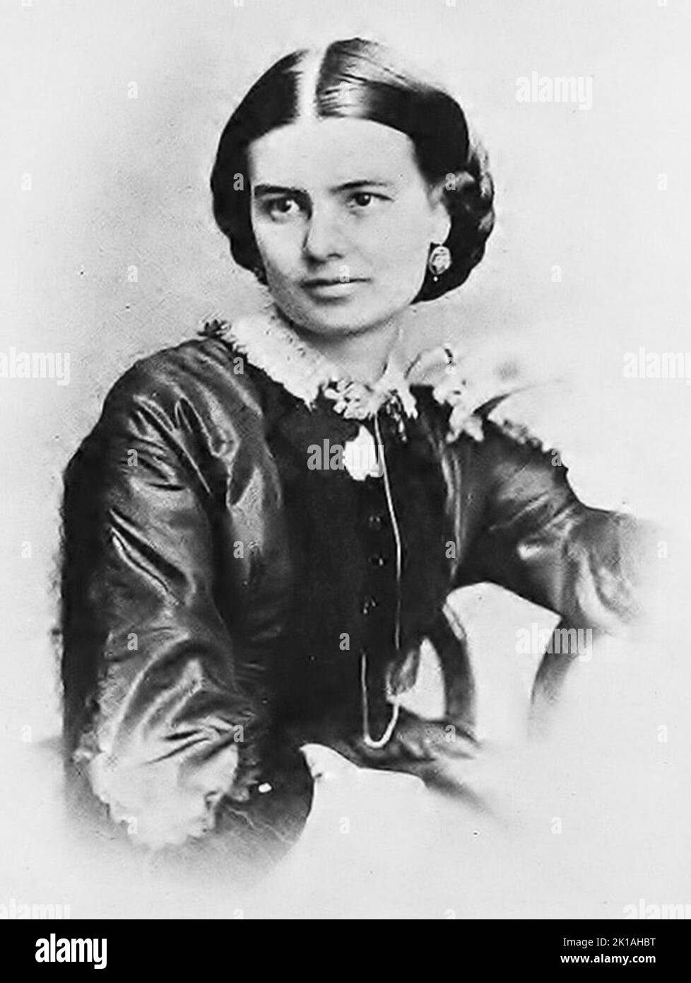 Ellen Lewis Arthur, épouse et première dame du président Chester Arthur Banque D'Images