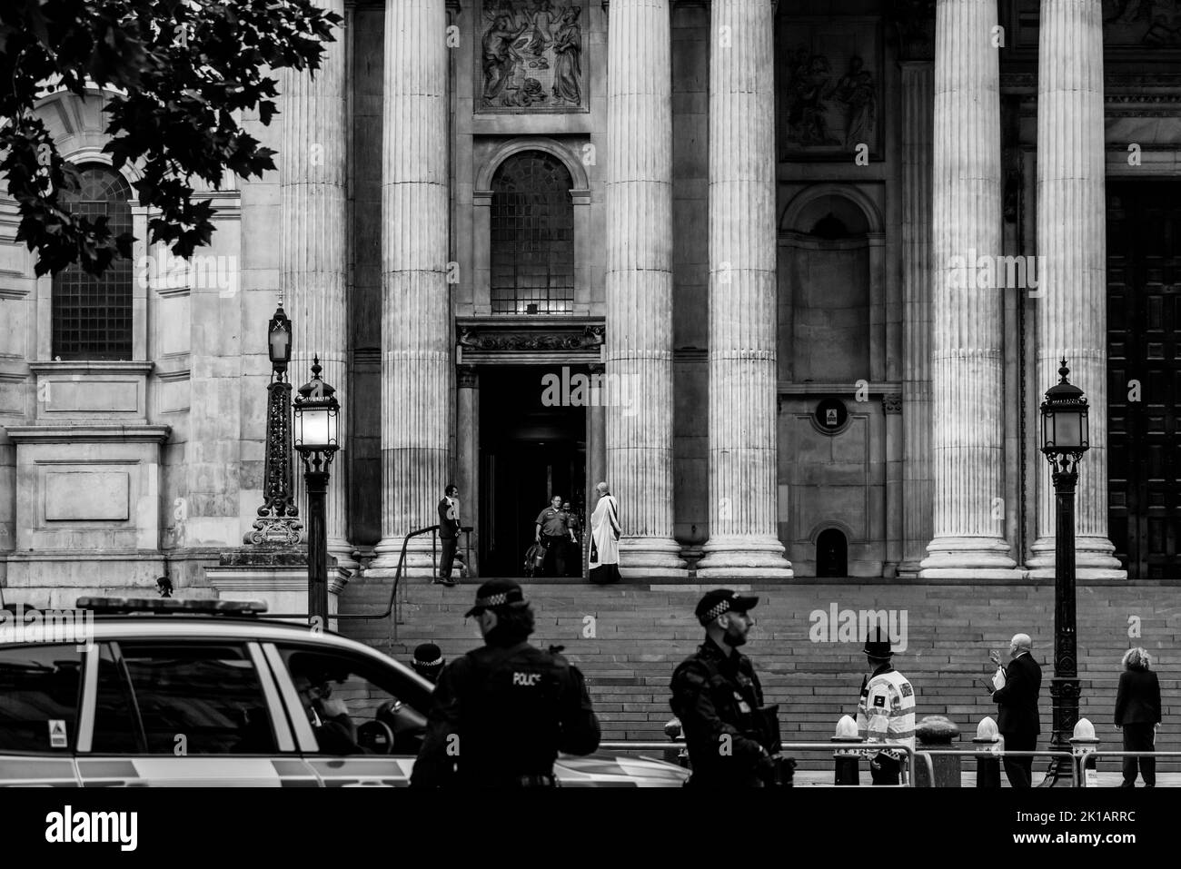 Autour de Londres pendant la période de deuil de la reine Elizabeth II Banque D'Images