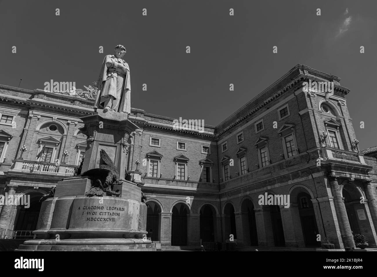 Recanati est une ville italienne de 20 975 habitants dans la province de Macerata dans la région des Marches. Banque D'Images