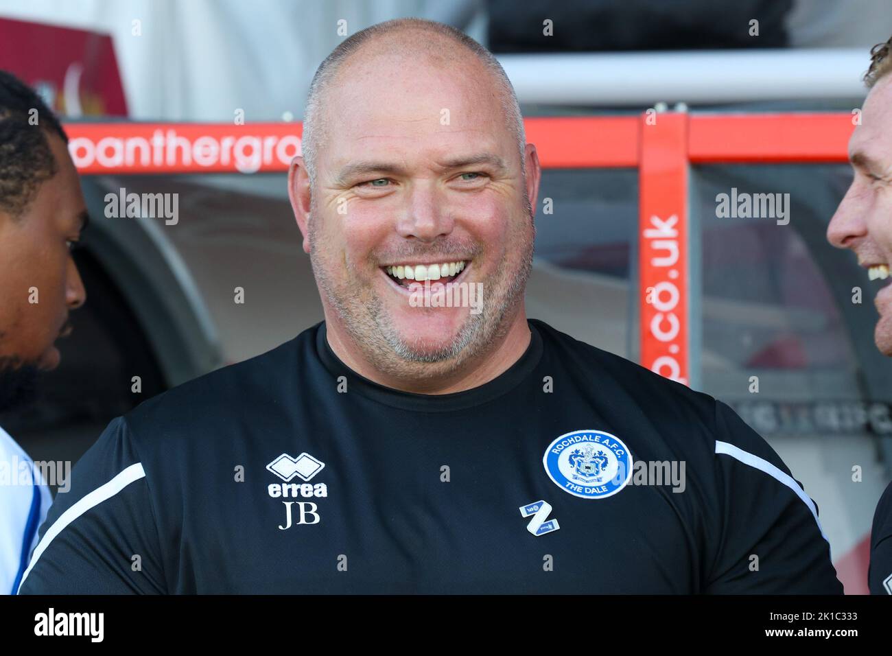 Jim Bentley, directeur de Rochdale, avant le match de la Sky Bet League 2 entre Northampton Town et Rochdale au PTS Academy Stadium, Northampton, le samedi 17th septembre 2022. Crédit : MI News & Sport /Alay Live News Banque D'Images