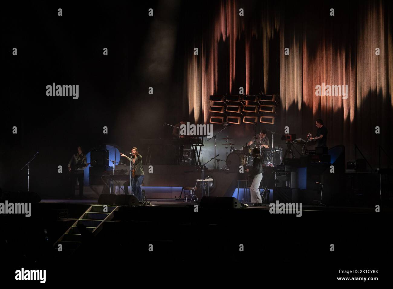 Las Vegas, Nevada, États-Unis. 16th septembre 2022. Les Arctic Monkeys photographiés au Life is Beautiful Music festival dans le centre-ville de Las Vegas, à Las Vegas, NV, sur 16 septembre 2022. Crédit : photos du PIB/Punch des médias/Alamy Live News Banque D'Images Las Vegas, Nevada, États-Unis. 16th septembre 2022. Les Arctic Monkeys photographiés au Life is Beautiful Music festival dans le centre-ville de Las Vegas, à Las Vegas, NV, sur 16 septembre 2022. Crédit : photos du PIB/Punch des médias/Alamy Live News Banque D'Images