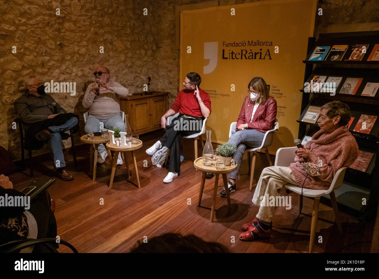 Narrativa dels 70 , Casa Museu Llorenç Villalonga , Binissalem, Majorque, Iles Baléares, Espagne. Banque D'Images