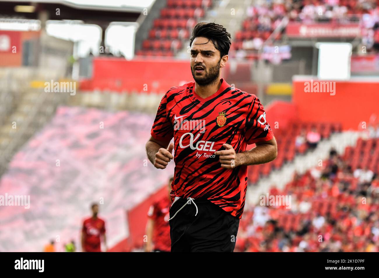 MALLORCA, ESPAGNE - SEPTEMBRE 17 : Clément Grenier du RCD Mallorca pendant le match entre le RCD Mallorca et Almeria CF de la Liga Santander sur 17 septembre 2022 à visiter le stade de Majorque son Moix à Majorque, Espagne. (Photo de Samuel Carreño/PxImages) Banque D'Images