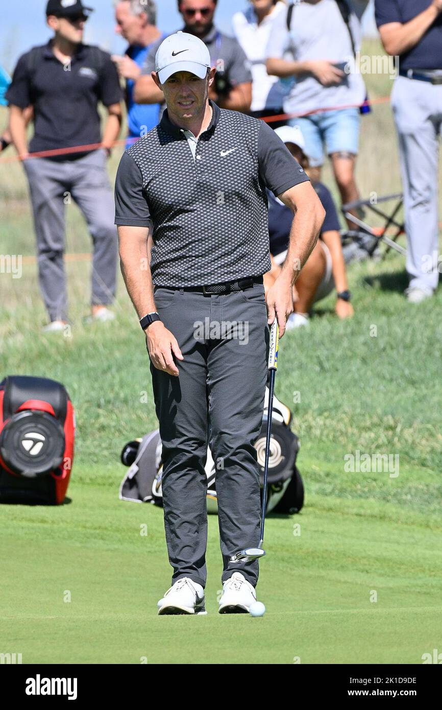 Rory MCILROY pendant 79 Open d'Italia Golf Match, Marco Simone Golf Club, 16 septembre 2022 (photo d'AllShotLive/Sipa USA) crédit: SIPA USA/Alay Live News Banque D'Images