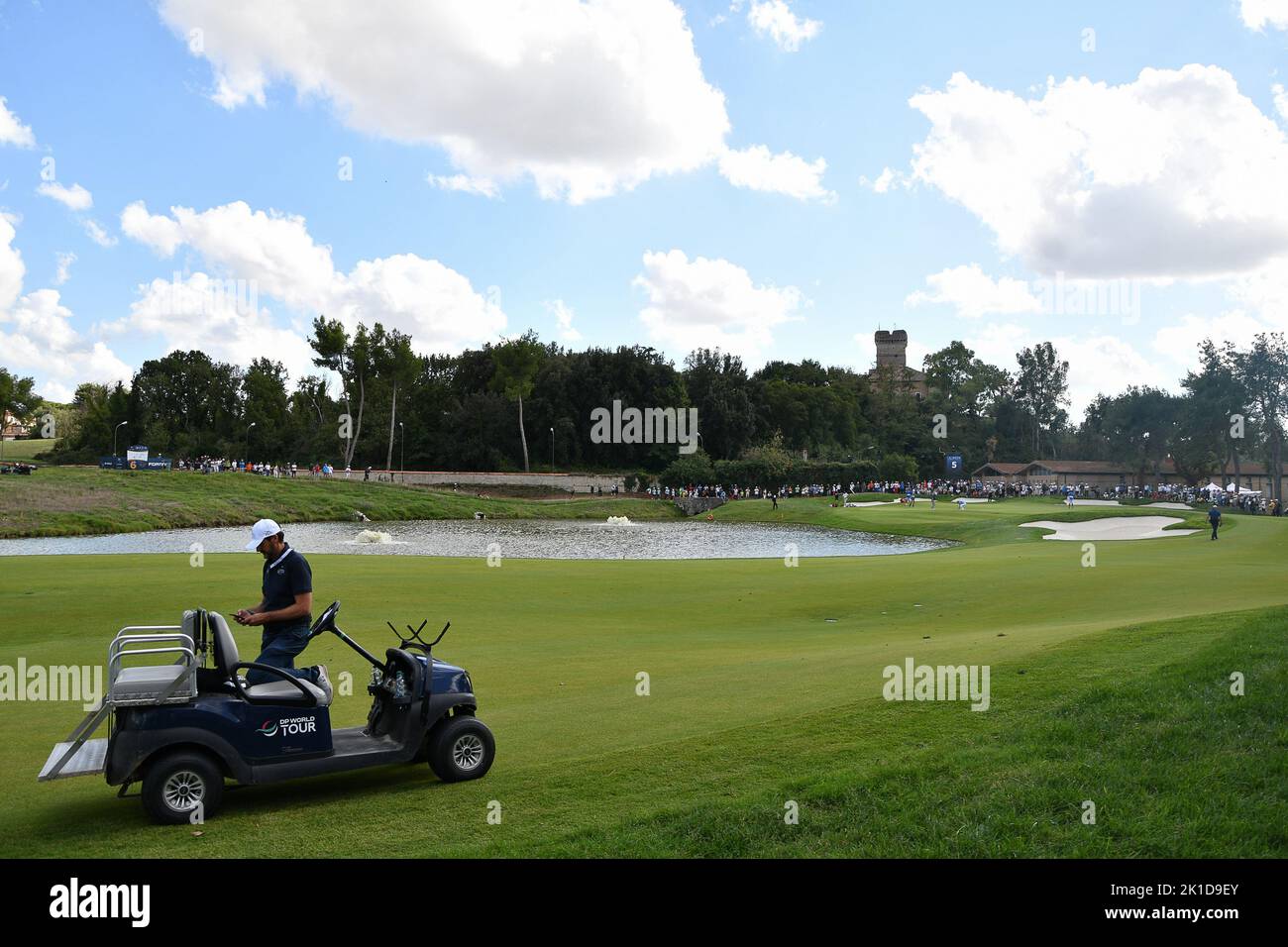 Trou 6 pendant 79 Open d'Italia Golf Match, Marco Simone Golf Club, 16 septembre 2022 (photo par AllShotLive/Sipa USA) crédit: SIPA USA/Alay Live News Banque D'Images