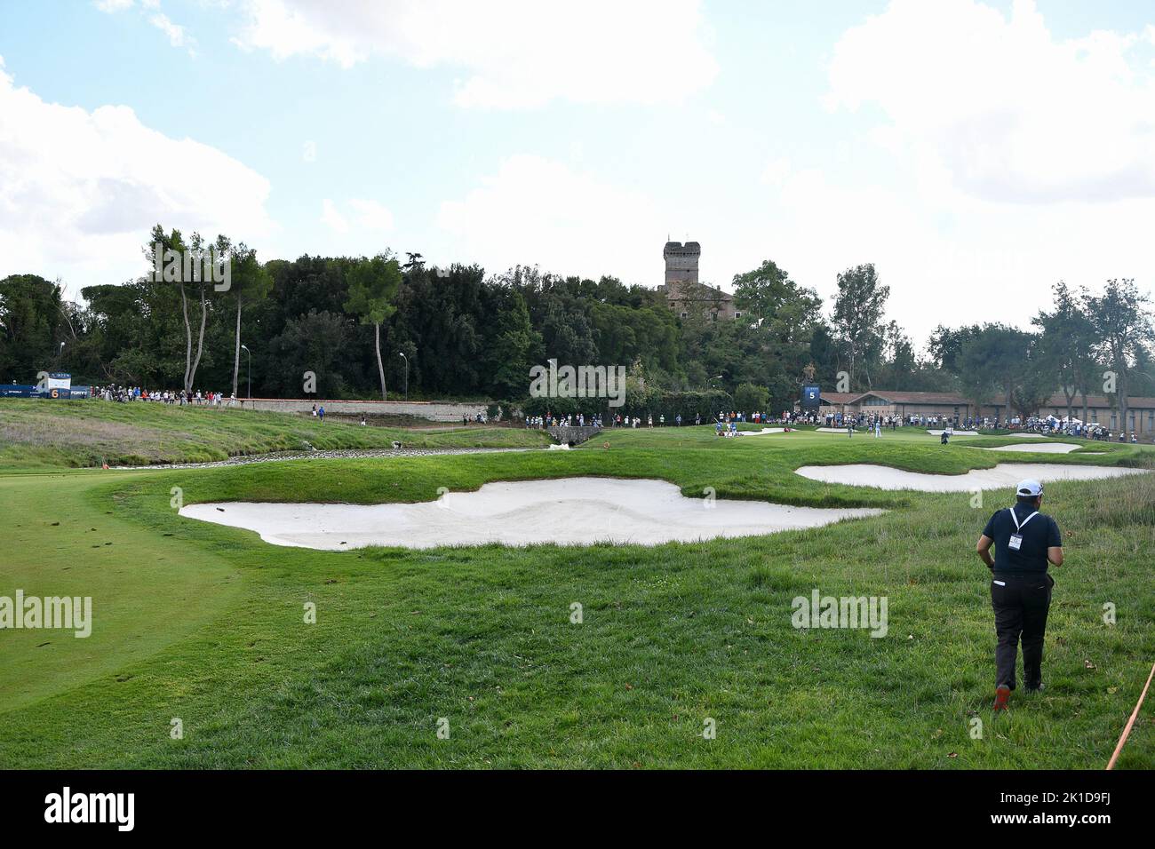 Trou 6 pendant 79 Open d'Italia Golf Match, Marco Simone Golf Club, 16 septembre 2022 (photo par AllShotLive/Sipa USA) crédit: SIPA USA/Alay Live News Banque D'Images