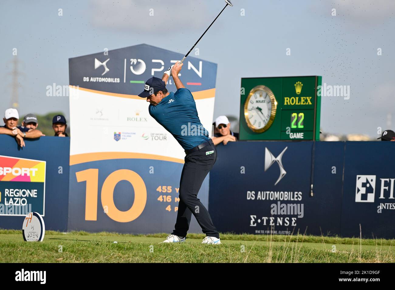 Viktor Hovland pendant 79 Open d'Italia Golf Match, Marco Simone Golf Club, 16 septembre 2022 (photo par AllShotLive/Sipa USA) crédit: SIPA USA/Alay Live News Banque D'Images