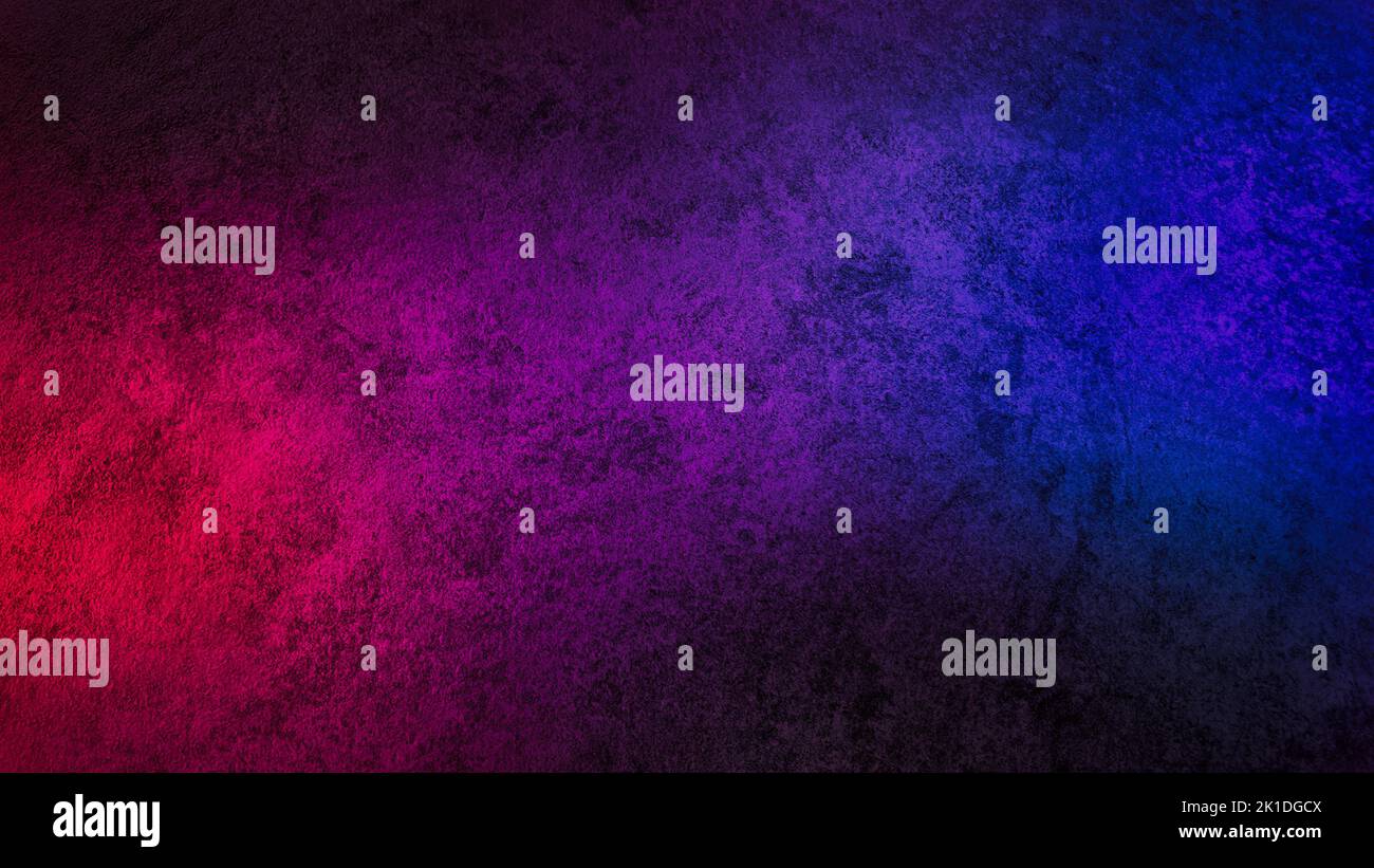texture rouge dégradé, bleu, violet pour un arrière-plan design. béton rustique avec fond de texture grungy. fond coloré. mur coloré. Banque D'Images