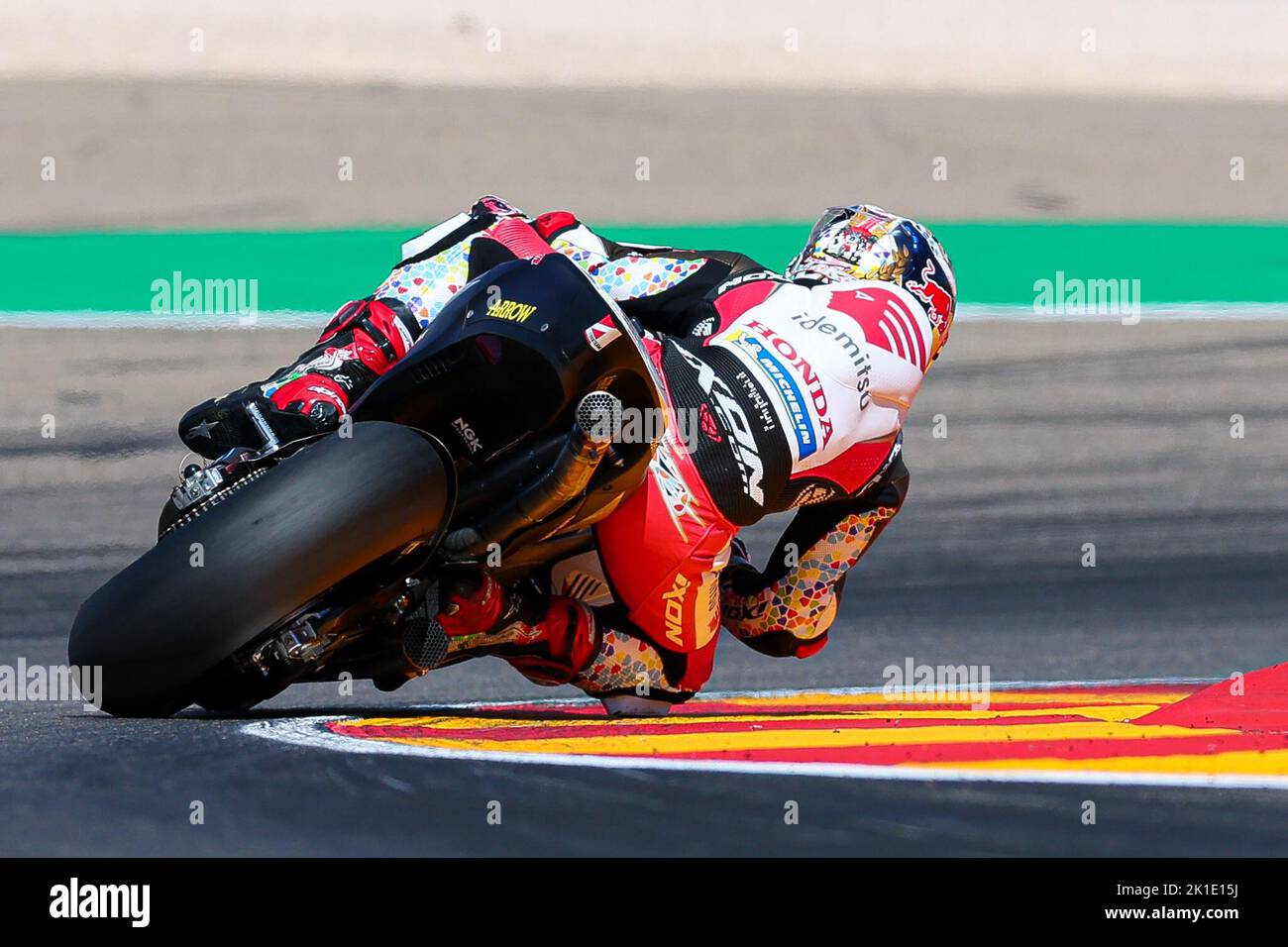 Alcaniz, Aragon, Espagne. 16th sept. 2022. Pendant la pratique libre MotoGP de MotoGP Gran Premio Animoca Brands de Aragon au circuit d'Aragon de Motorland à Alcaniz, Espagne. (Image de crédit : © David Ramirez/DAX via ZUMA Press Wire) Banque D'Images