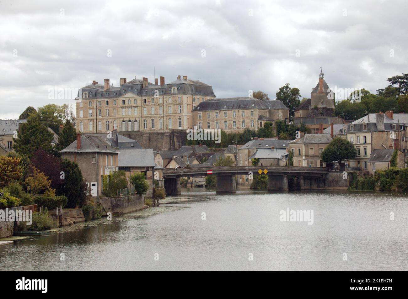 Sable sur Sarthe, France. Banque D'Images