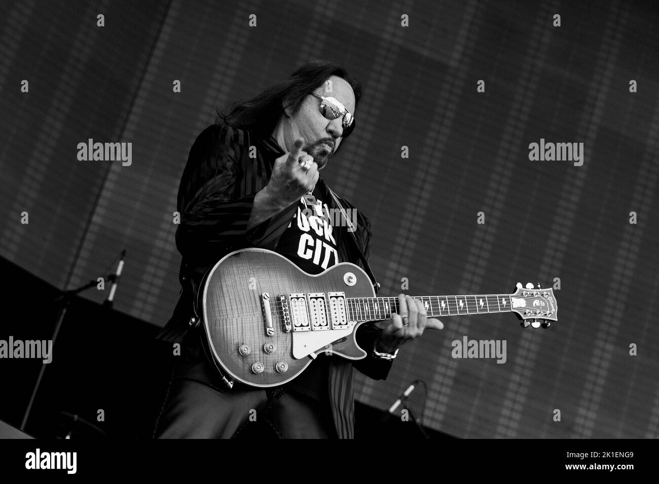Festival de L'Ace FREHLEY HELLFEST, Clisson, FRANCE , 20/06/2015 Florent 'MrCrash' B. Banque D'Images