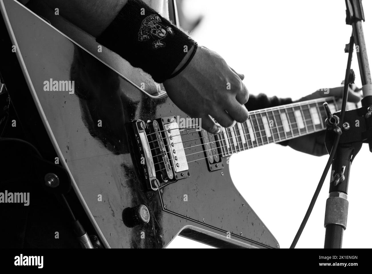 AIRBOURNE HELLFEST Festival, Clisson, FRANCE , 20/06/2015 Florent 'MrCrash' B. Banque D'Images