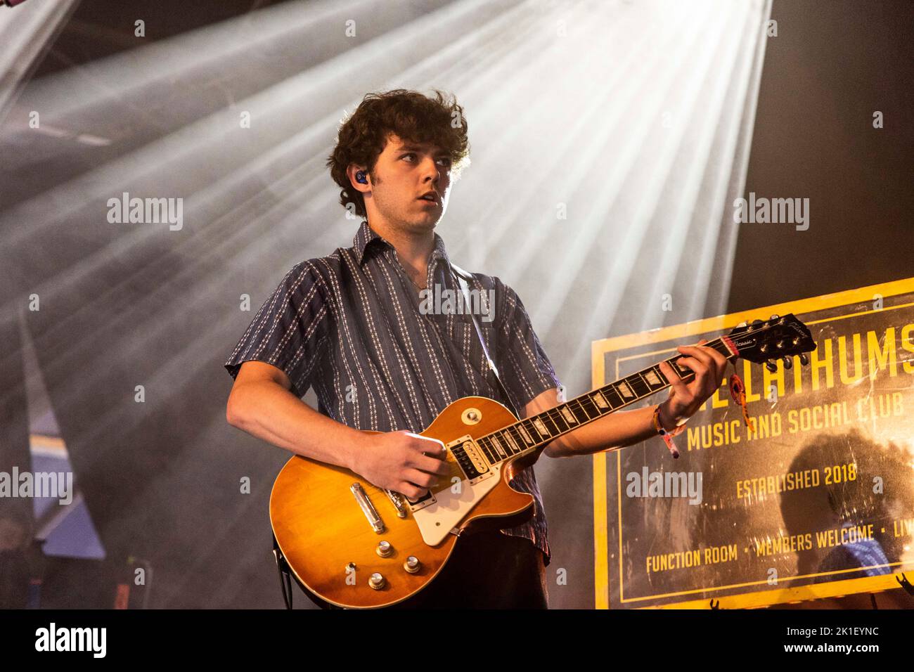 Biddinghuizen, pays-Bas 20 août 2022 les Lathums vivent au Lowlands Festival 2022 © Roberto Finizio/ Alay Banque D'Images