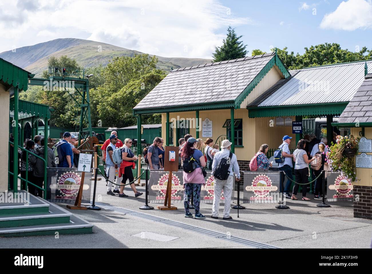 Snowdon Mountain Railway, Galles, Royaume-Uni Banque D'Images