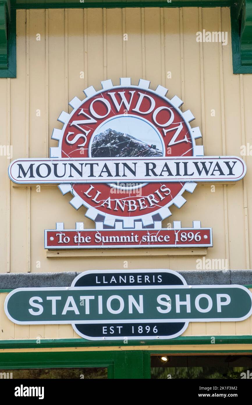 Snowdon Mountain Railway, Galles, Royaume-Uni Banque D'Images