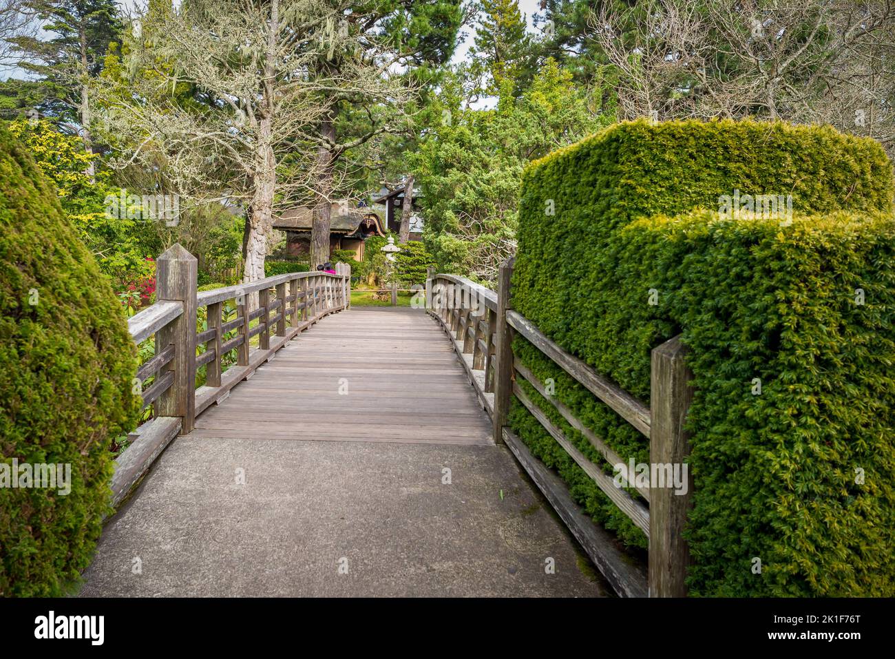 Jardin de thé japonais San Francisco, Californie, EUA Banque D'Images