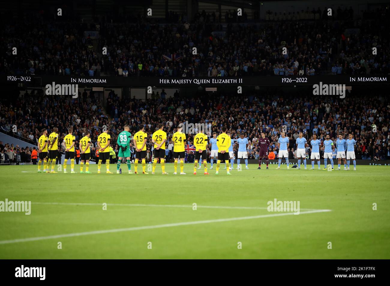 Manchester City et Borussia Dortmund, Ligue des champions de l'UEFA, Groupe G, Stade Etihad, Manchester, Royaume-Uni 14 septembre 2022 Banque D'Images