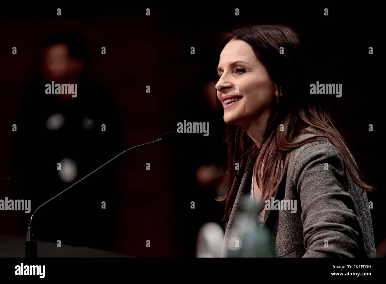 San Sebastian, pays basque, Espagne; 18.09.2022.- Festival international du film de San Sebastian dans son édition 70th. REMISE DU PRIX DONOSTIA à JULIETTE BINOCHE lors d'une conférence de presse avant la remise de son prix photo: Juan Carlos Rojas Banque D'Images