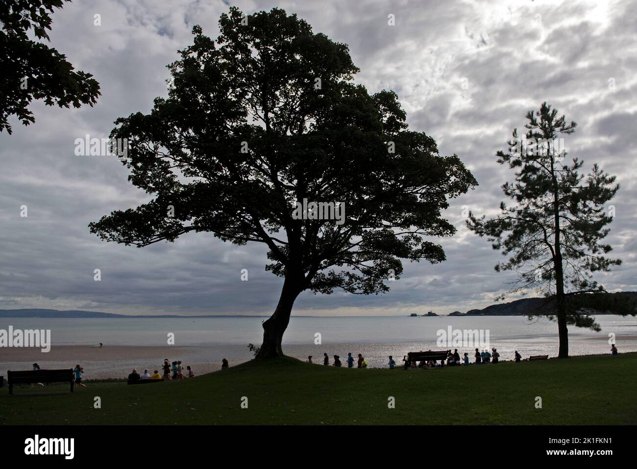 Swansea, Royaume-Uni. 18th septembre 2022. La course annuelle de Swansea Bay 10k le long du front de mer de Swansea à Mumbles et de retour ce matin. Credit: Phil Rees/Alamy Live News Banque D'Images