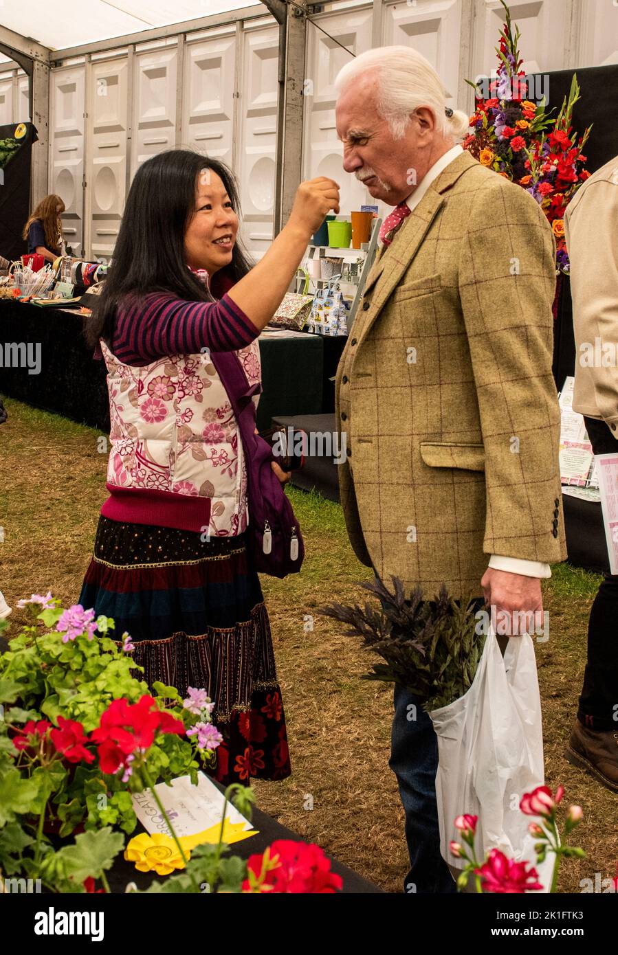 Ripon, North Yorkshire, 18th septembre 2022. Le dernier jour du spectacle de fleurs d'automne de Harrogate. Crédit photo: ernesto rogata/Alay Live News Banque D'Images