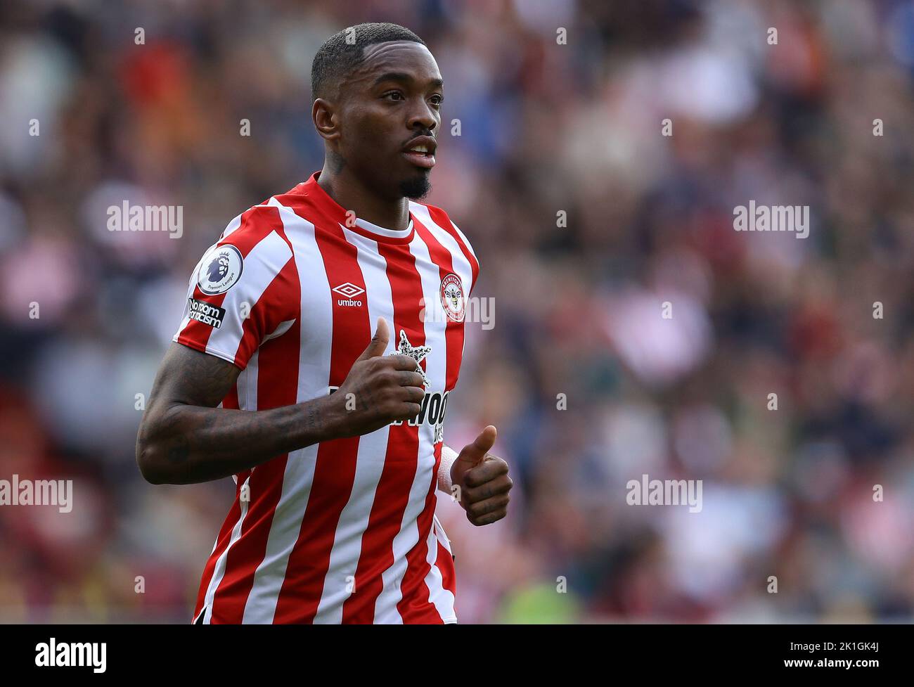 Londres, Angleterre, 18th septembre 2022. Ivan Toney de Brentford lors du match de la Premier League au Brentford Community Stadium, Londres. Le crédit photo devrait se lire: Paul Terry / Sportimage Banque D'Images
