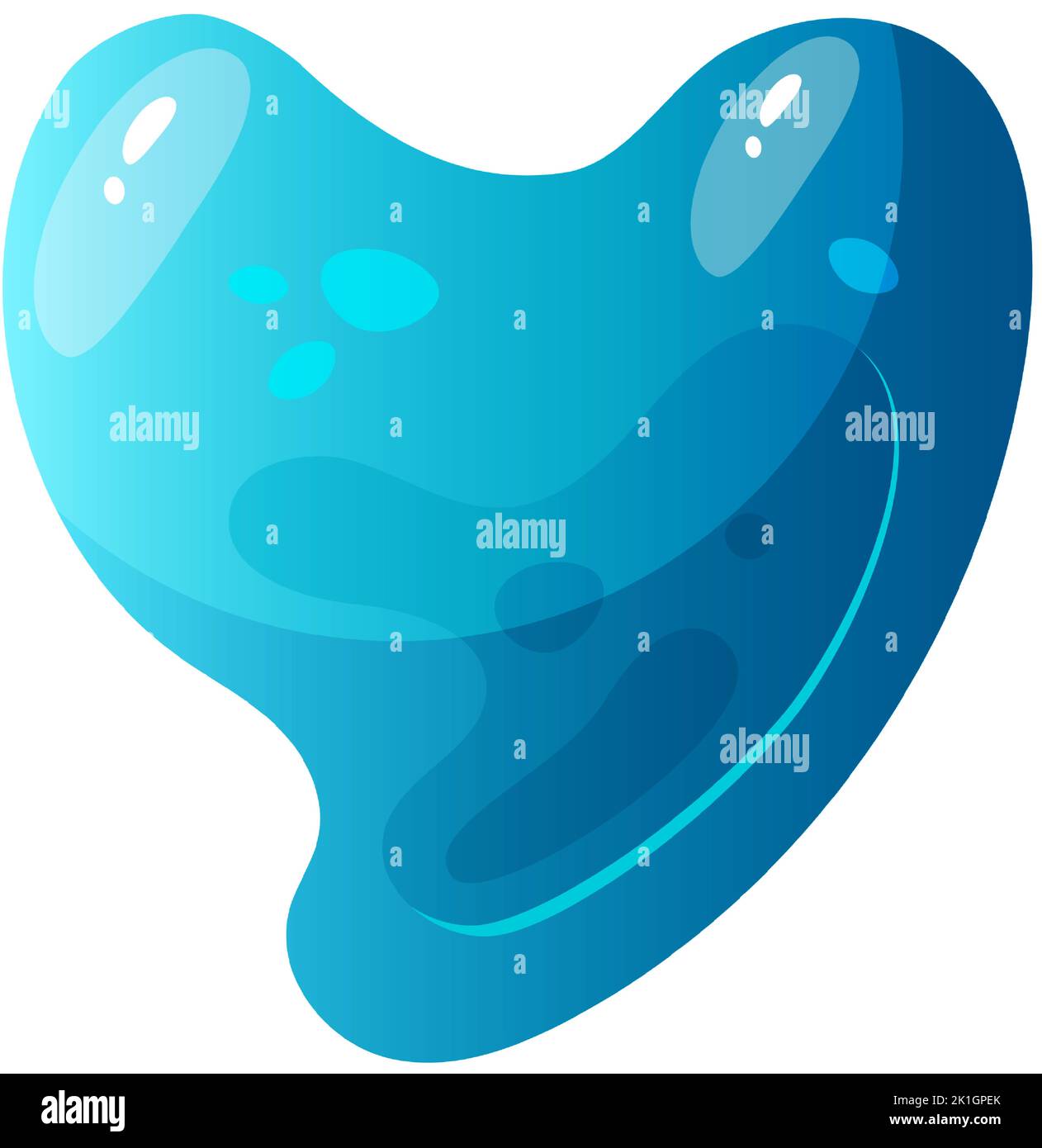 Lettres colorées en gelée, alphabet comique pour les enfants. Police jelly Bright. Type d'enfant pour les événements, les promotions. Illustration de Vecteur