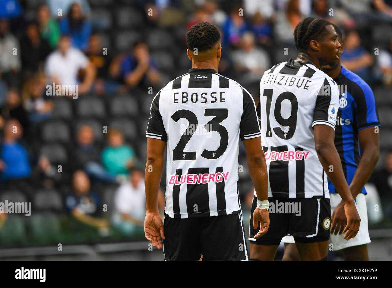 Udine, Italie. 18th septembre 2022. Enzo Ebosse d'Udinese pendant Udinese Calcio vs Inter - FC Internazionale, football italien série A match à Udine, Italie, 18 septembre 2022 crédit: Agence de photo indépendante/Alamy Live News Banque D'Images