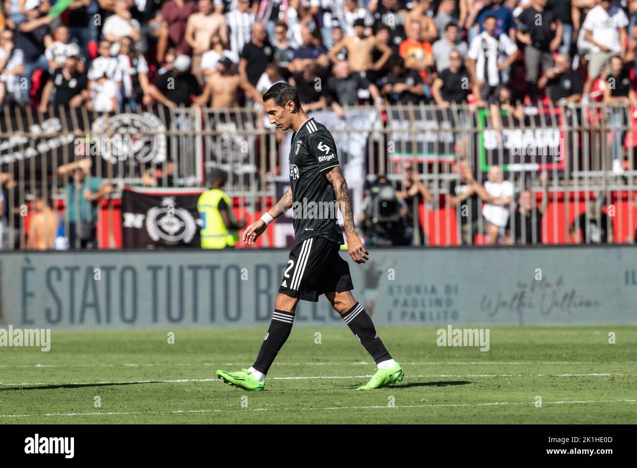 Monza, Italie. 18th septembre 2022. Championnat de football de la série italienne. Monza VS Juventus 1-0. Angel Di Maria, Juventus, carte rouge.- photo copyright: Cristiano BARNI/ATP images crédit: SPP Sport Press photo. /Alamy Live News Banque D'Images