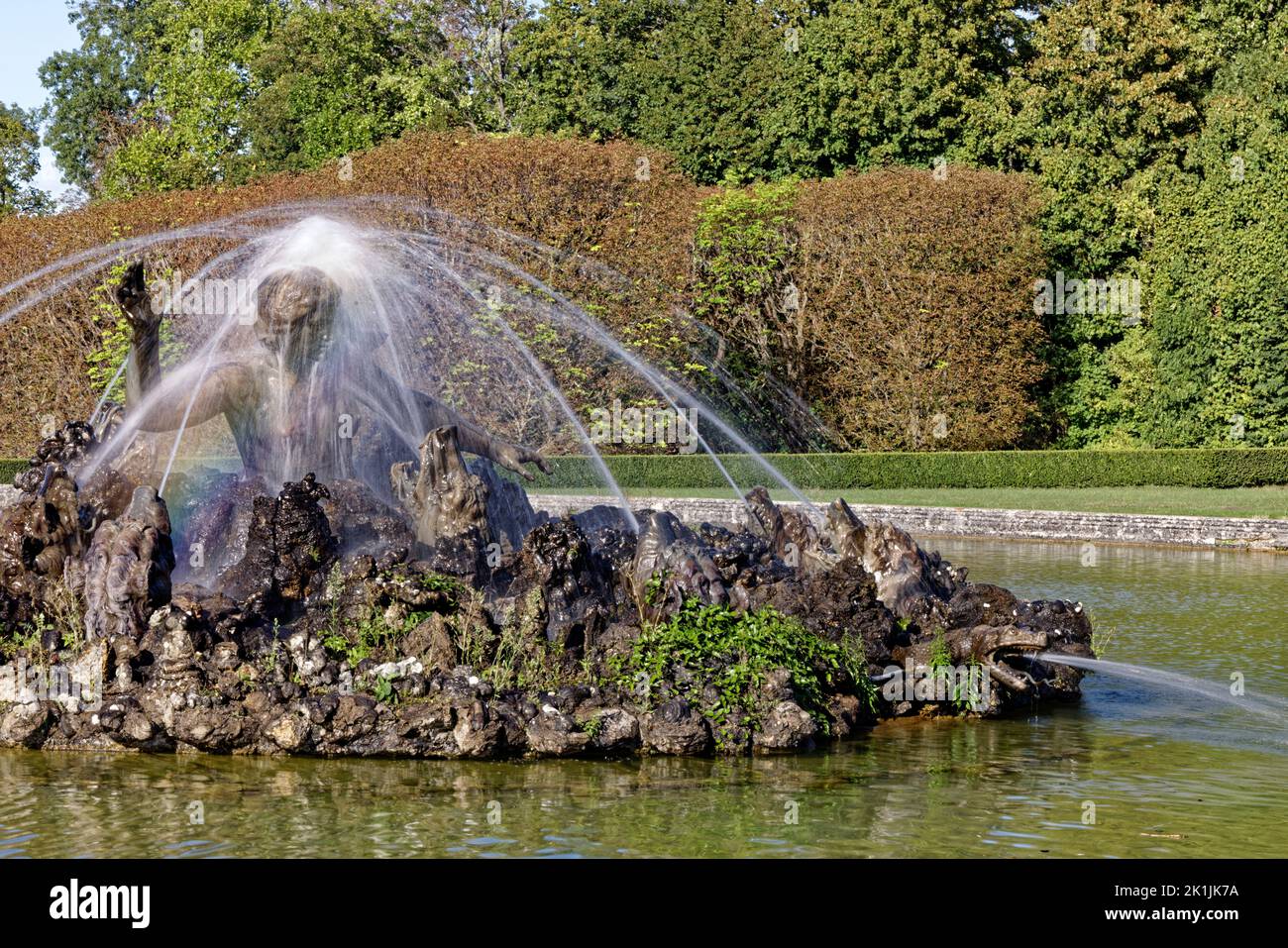 ChampssurMarne, France. 17th septembre 2022. Dans le parc du château des champssurMarne, une