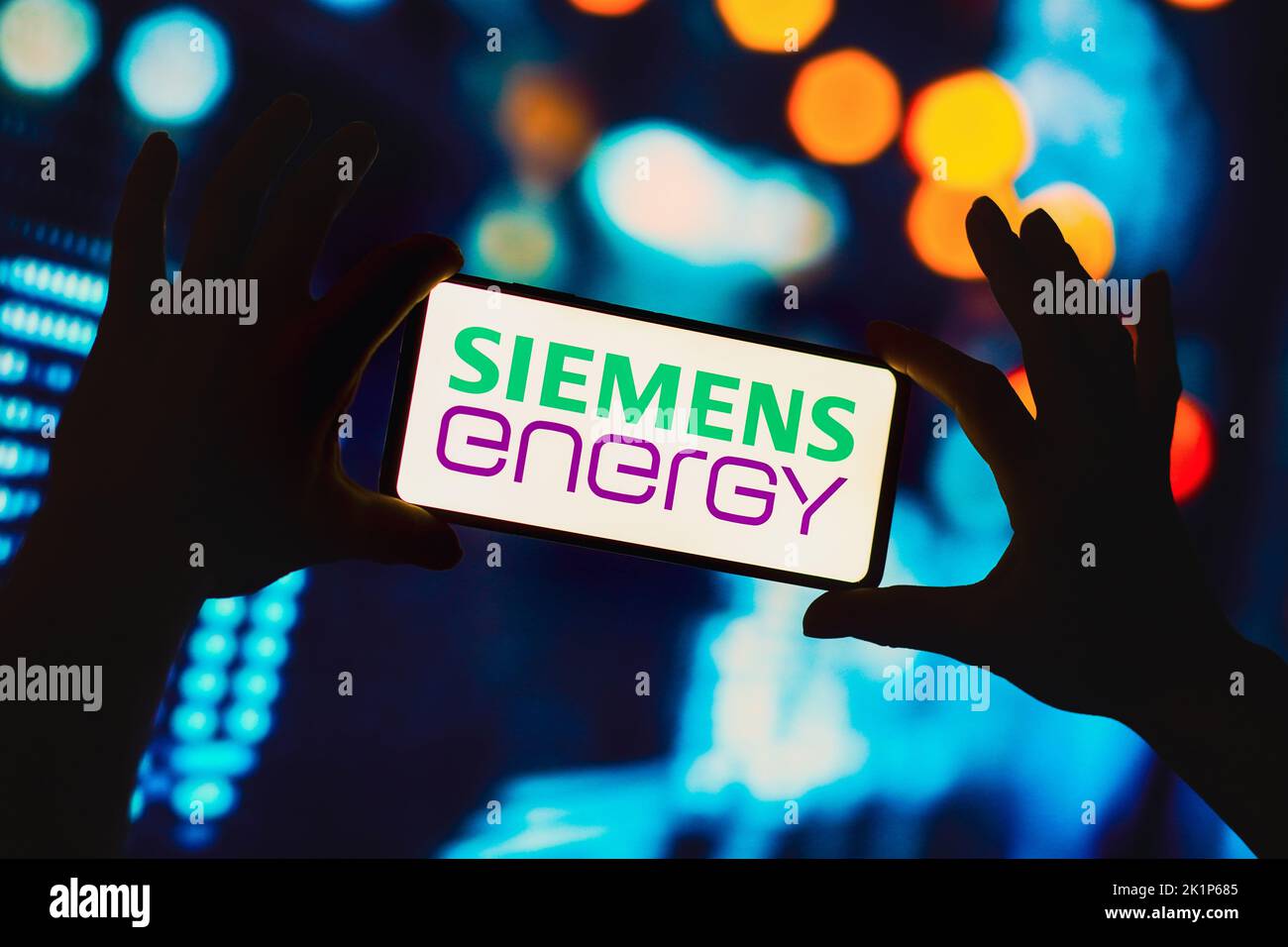 Brésil. 19th septembre 2022. Sur cette photo, le logo Siemens Energy AG apparaît sur un smartphone. Crédit : SOPA Images Limited/Alamy Live News Banque D'Images