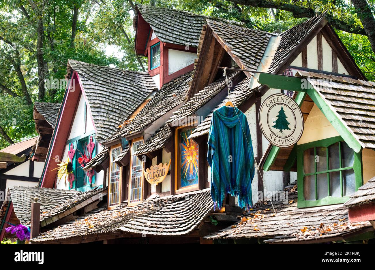 Festival de la Renaissance du Maryland Revel Grove boutiques de tuiles