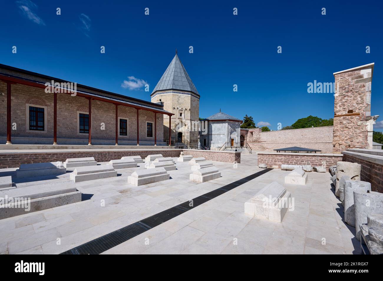 Mosquée Alauddin Qayqubad, Konya, Turquie Banque D'Images